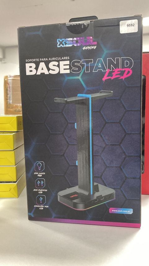 Soporte para Auriculares XSOUL GAMING - BASESTAND LED