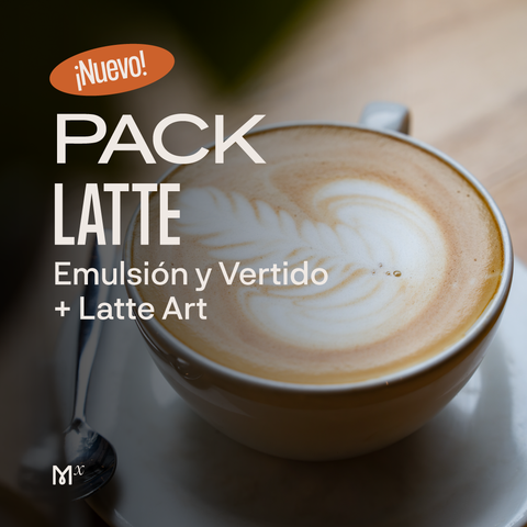 PACK LATTE · EMULSIÓN, VERTIDO Y LATTE ART - SEPTIEMBRE
