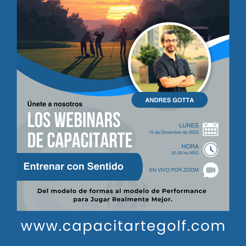 Los Webinars de Capacitarte - Entrenar con sentido