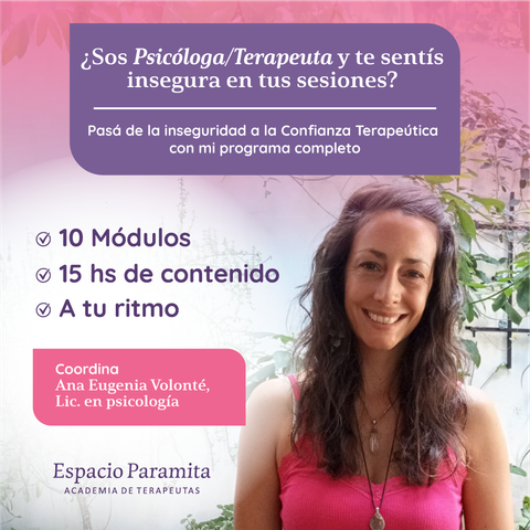 De la inseguridad a la Confianza Terapéutica 