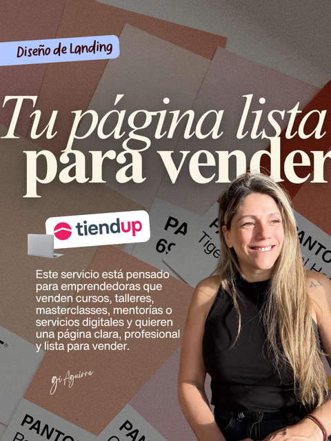 Landing personalizada en TiendUp