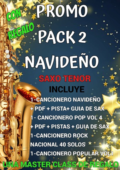 SUPER PACK PROMO NAVIDEÑO 2! Saxo Tenor