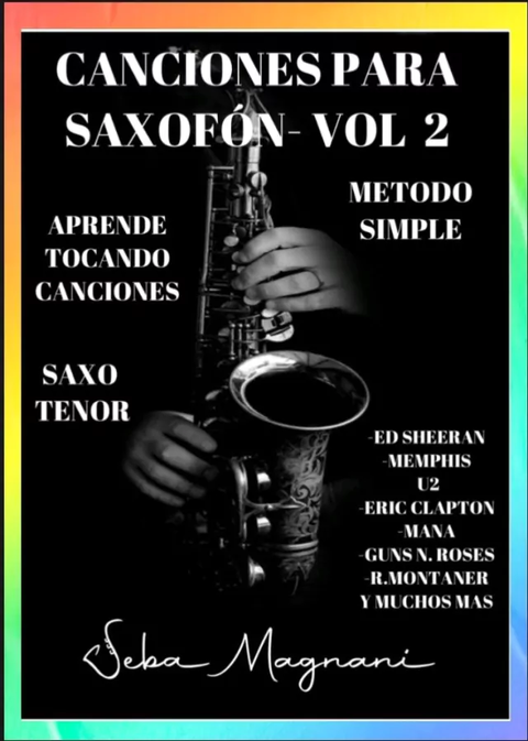 CANCIONERO PARA SAXO TENOR CON PISTAS VOL 2