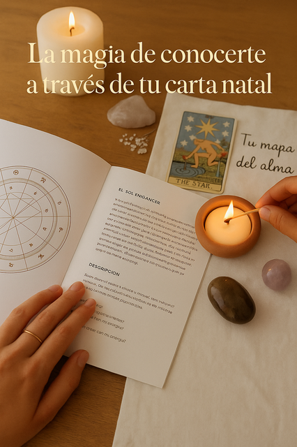 🌕  La magia de conocerte a través de tu carta natal ✨