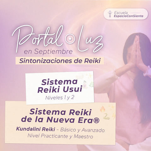 Portal Luz · Terapeuta de Reiki