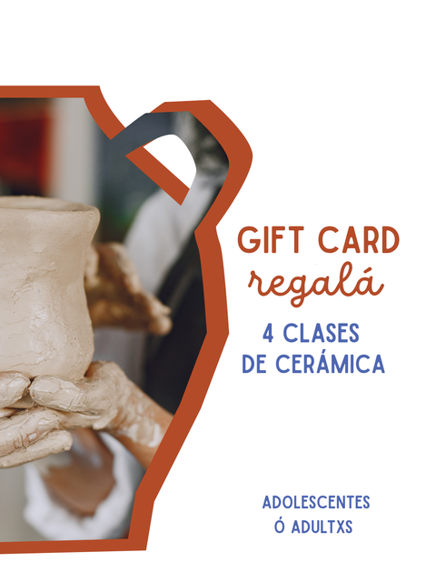 Regalá clases de cerámica