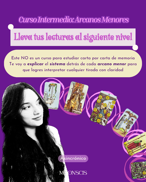 Convertite en tu propia tarotista 2.0: Arcanos menores