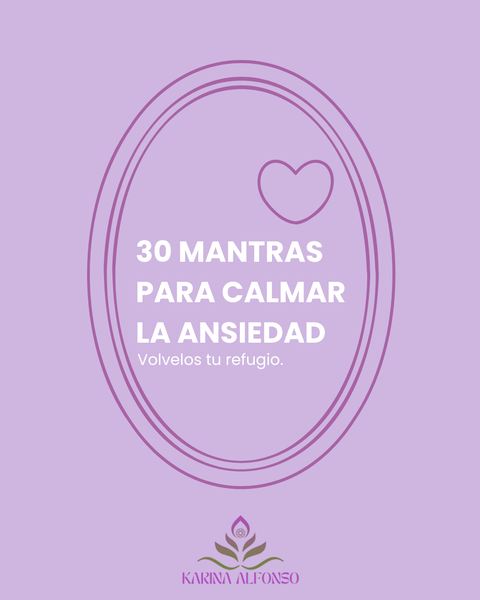 Mantras para calmar la ansiedad