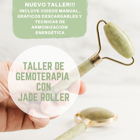 Taller Online de Gemoterapia con Jade Roller ®