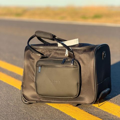 Bolso con ruedas Lima Serena | Negro