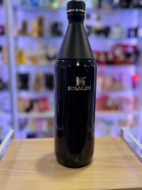 Botella térmica Stanley All Day Slim | Acero inoxidable negro 1 litro
