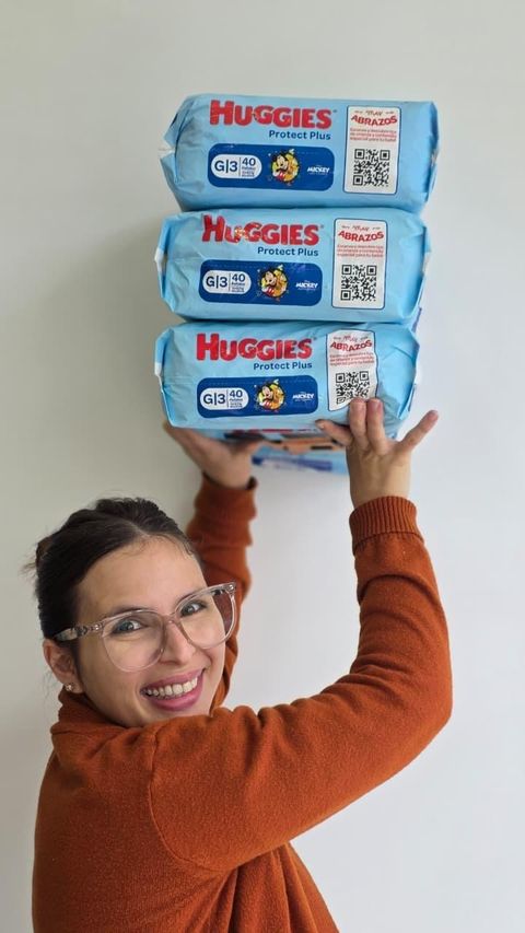 Pañales Huggies Protect Plus | Talle G Pack x3 (120 unidades)