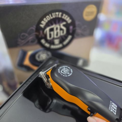 Cortadora de pelo profesional Gama GBS Absolute Zero con motor magnético y cuchilla Balding