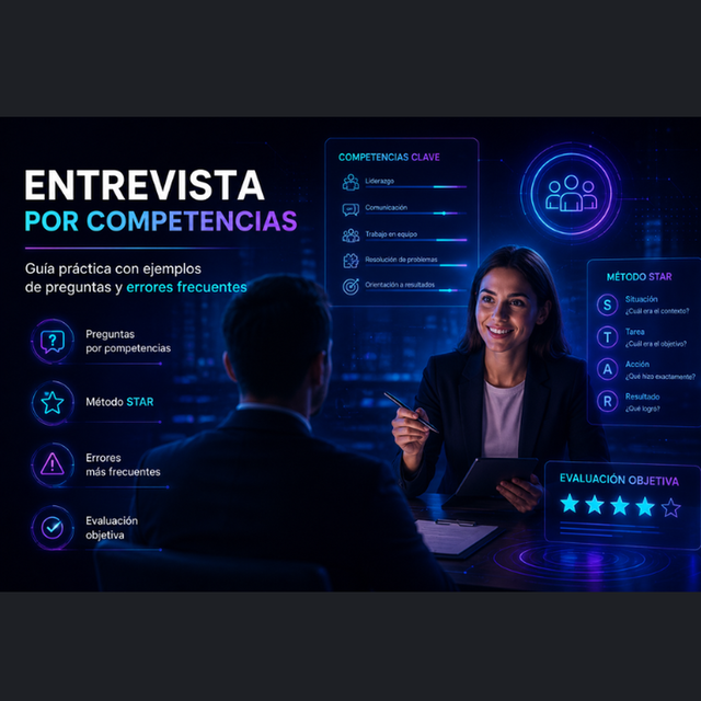 Entrevista por Competencias: Guía práctica con ejemplos y errores frecuentes