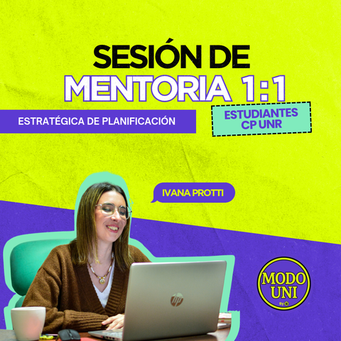 SESIÓN DE MENTORIA ESTRATÉGICA INDIVIDUAL DE PLANIFICACIÓN