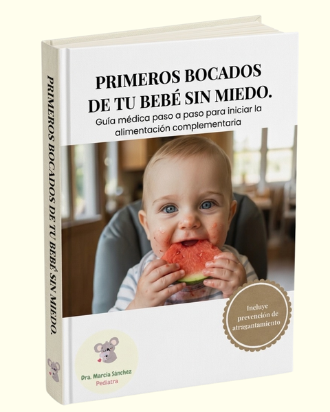 Primeros bocados de tu bebé sin miedo