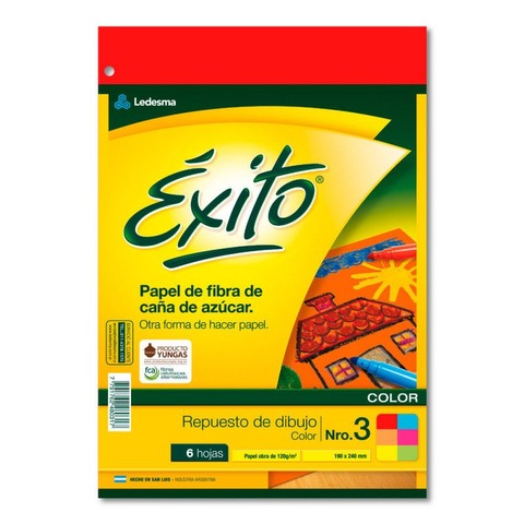Repuesto Nº3 Éxito Hojas De Color