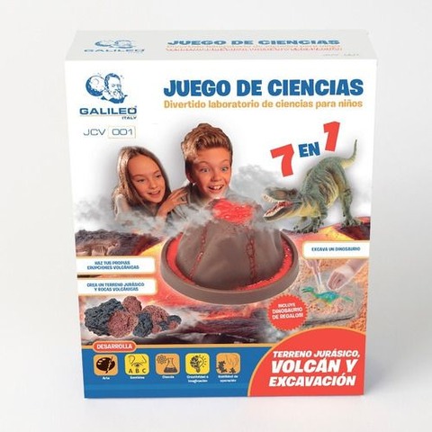 Volcán Y Excavación Jurásica