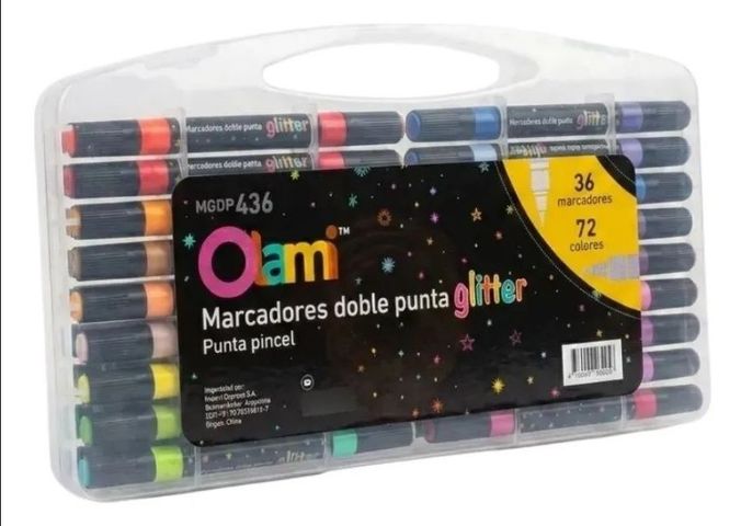 Marcador Olami doble punta x36