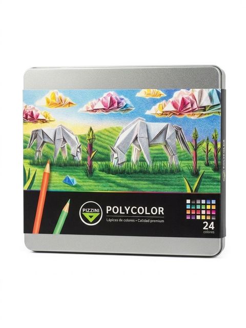 LÁPICES PIZZINI POLYCOLOR SURTIDOS X24