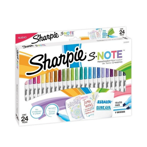 Set Sharpie S.Note x24