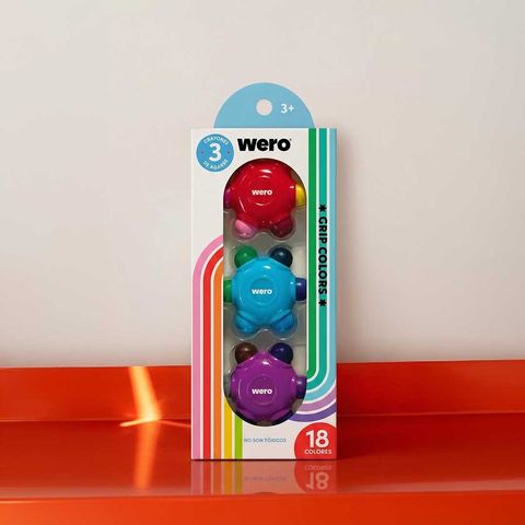 Crayones Grip Colors Wero