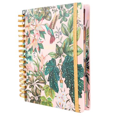 Agenda Mooving Floral Diaria