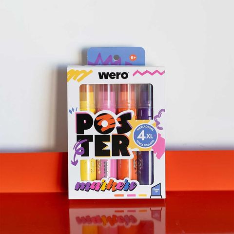 Marcadores Poster Makers Wero