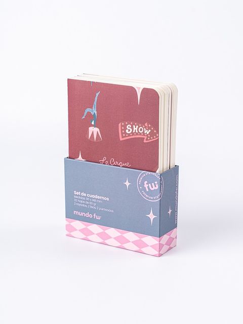 Set de Cuadernos FW Le Cirque x6