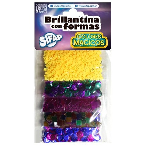 Brillantina Sifap Colores Magicos