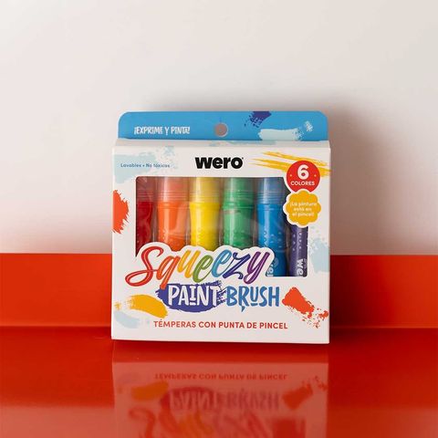 Box Squeezy Paint Brush 
