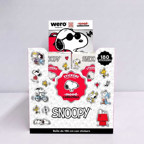 Box Roll stickers Wero Snoopy
