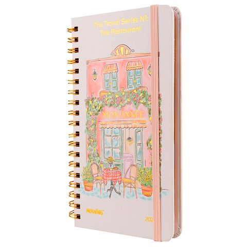 Agenda Mooving Pocket Travel Rosa