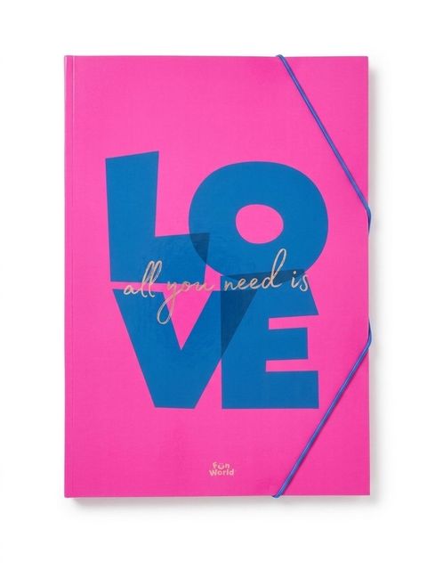 Carpetas escolares con elástico FW Love