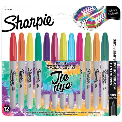 Set Sharpie Tie Dye x12