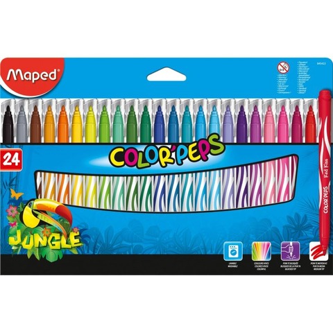 Marcadores Jungle Maped x24