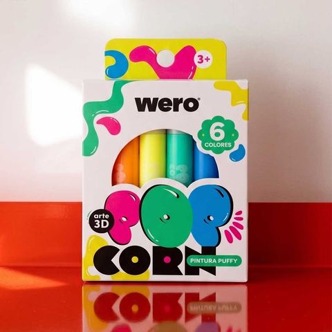 Marcadores Wero Pop Corn Paint x6