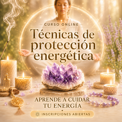 Técnicas de Protección Energética Aprende a limpiar, proteger y fortalecer tu energía cada día