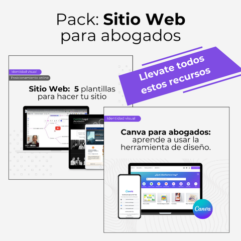 Pack Sitio Web para abogados