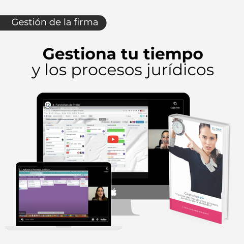 Gestiona tu tiempo y el de los procesos jurídicos