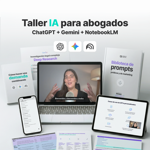 IA para abogados: de Abogado a Abogado experto en IA