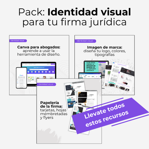 Pack de identidad visual para tu firma jurídica