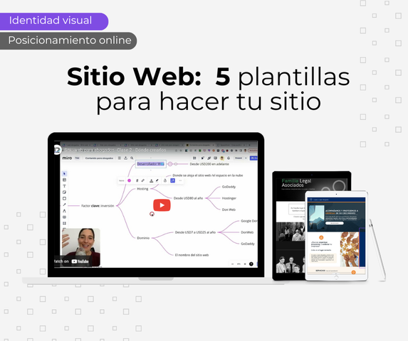 Sitio Web: 5 plantillas para hacer el sitio de tu firma jurídica