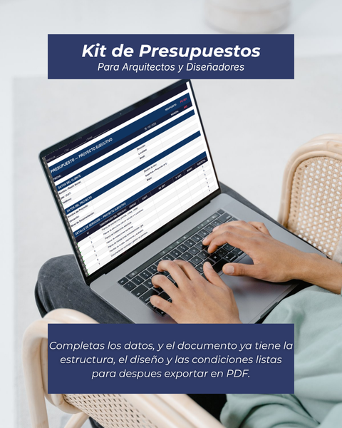 Kit Presupuestos para Arquitectos