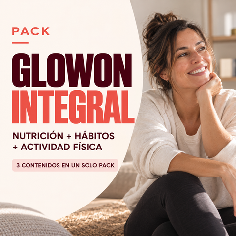 PACK GLOWON INTEGRAL - Nutrición + Hábitos + Actividad Física