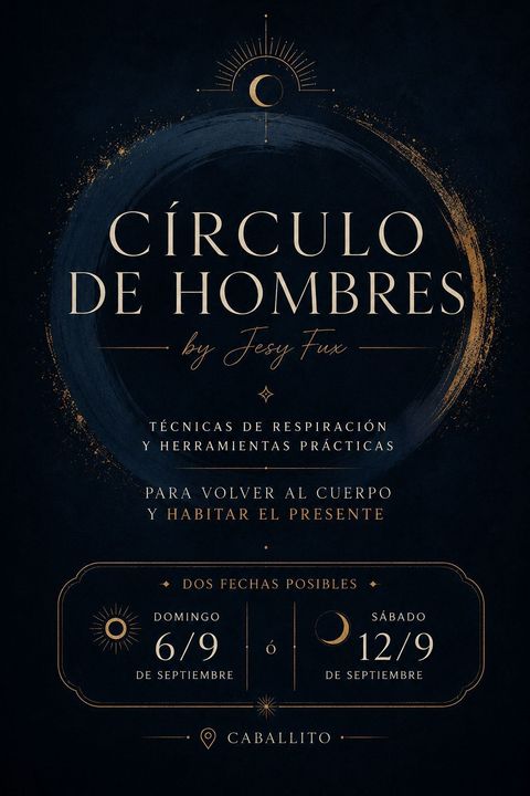 🌀 CÍRCULO DE HOMBRES - Sábado 12/9