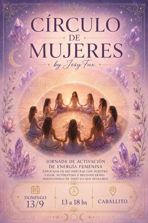 🌸  Círculo de mujeres PRESENCIAL - Domingo 13/9