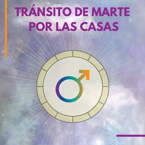 Significado del tránsito de Marte por las Casas de la Carta Natal
