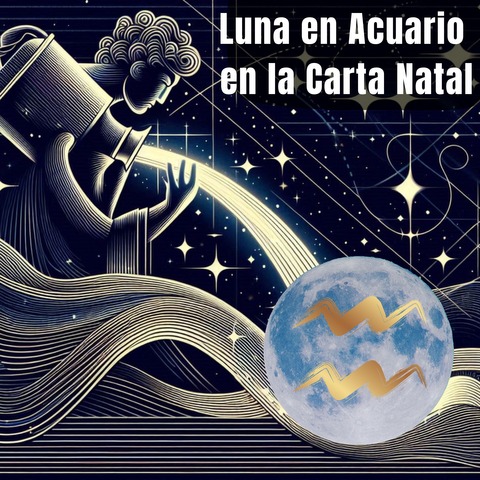 Luna en Acuario - El Refugio en el Firmamento Abierto