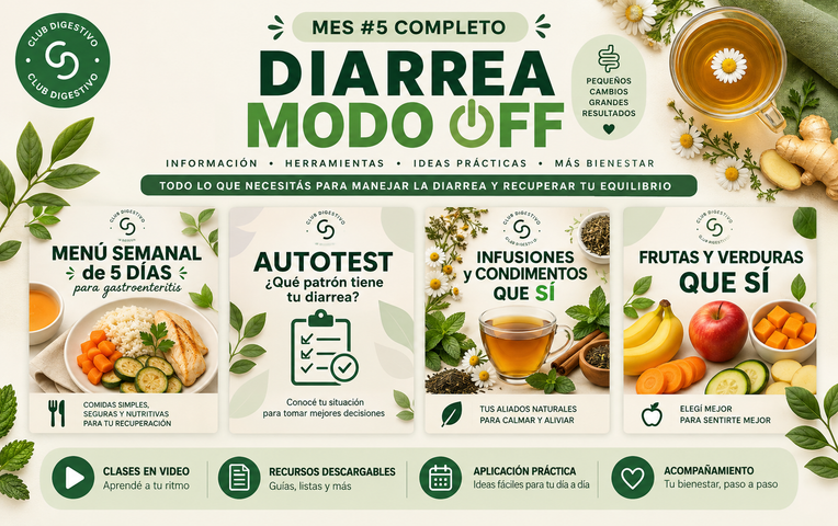 Pack completo - diarrea 